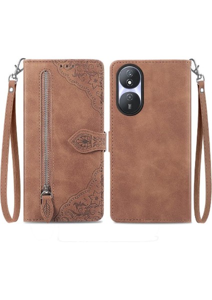 Onur Oynamak Için Flip Case 50 Artı Çoklu Kart Yuvası Flip Fermuar Tarzı Cüzdan (Yurt Dışından)