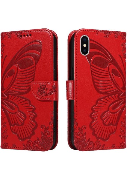 Kredi Kartı Yuvası ile IPhone Xs Max Için Flip Case Ayrılabilir El Kayışı (Yurt Dışından) modelleri