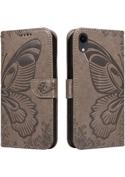 IPhone Xr Yüksek Kaliteli Deri Kredi Kartı Yuvası El ile Flip Case (Yurt Dışından)