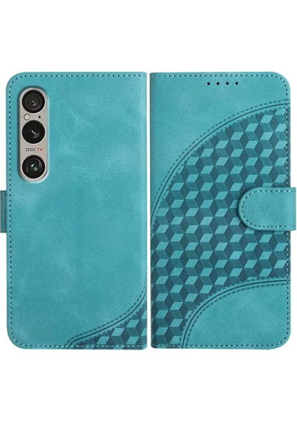 Sony Xperia 1VI 2024 Için Flip Case Darbeye Deri Kılıf Manyetik Kart (Yurt Dışından)