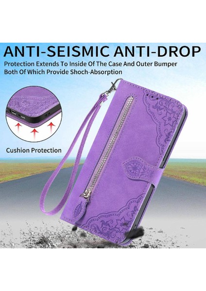 Infinix Not 40 Pro 4g Iş Çoklu Kart Yuvası Cüzdan Flip Için Flip Case (Yurt Dışından)