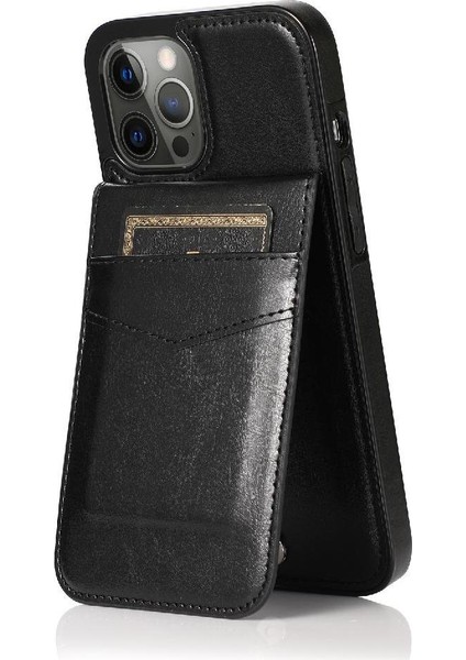Kredi ile IPhone 13 Pro Max Manyetik Toka Kickstand ile Uyumlu (Yurt Dışından)