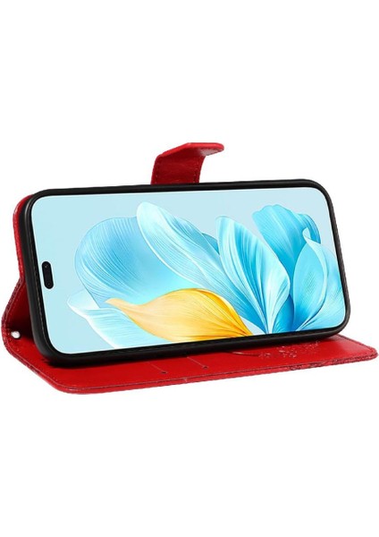 Kredi Kartı Yuvası ile Onur 200 Lite 5g Için Flip Case Yüksek Kalite Deri (Yurt Dışından)