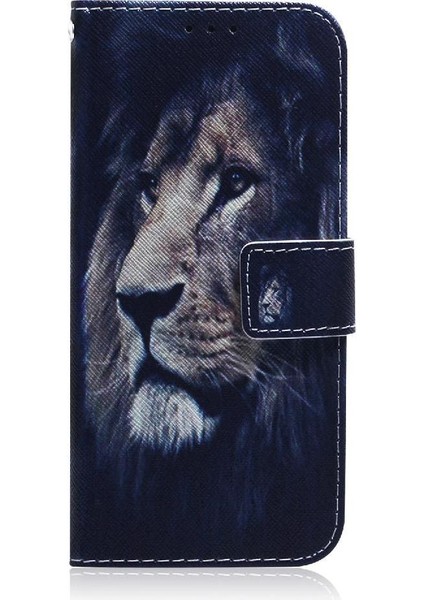 Tecno Spark Için Flip Case 20 Pro Artı 4g Pu Deri Boyalı Cüzdan Kartı (Yurt Dışından)