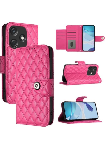 Tecno Spark 10C Bilek Şeridi Için Kılıf Darbeye Dayanıklı Şık Koruyucu Cüzdan (Yurt Dışından)