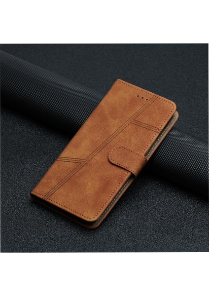 IPhone 15 Için Flip Case Pro Max Flip Folio Cüzdan Pu Deri Kart Yuvaları (Yurt Dışından)