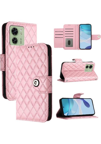 Motorola Kenar 40 5g Kart Tutucu Darbeye Dayanıklı Şık Koruyucu Kılıf (Yurt Dışından)