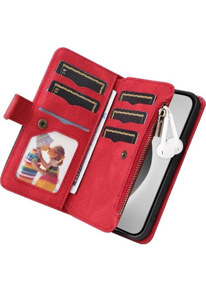 Kart Yuvası Standı Iki Renkli Dikiş Tarzı ile IPhone 16 Pro Max Için Kılıf (Yurt Dışından) fırsatları