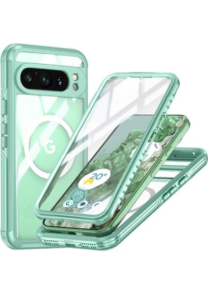 Google Pixel 9 Pro Xl Pet Koruyucu Film Için Miracase Manyetik Kılıf (Yurt Dışından)