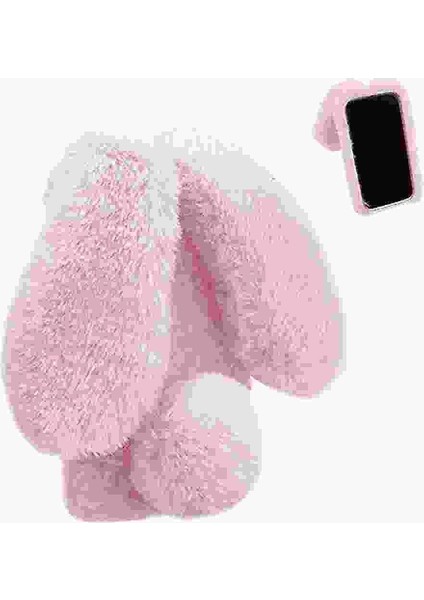 Realme C63 4g Peluş Telefon Kılıfı Için Kılıf Sonbahar ve Kış Sevimli Peluş Kulaklar (Yurt Dışından) indirimleri