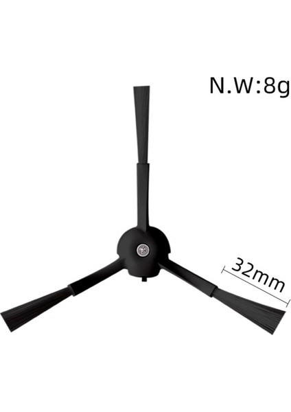Roborock S8 / S8+ Robotlu Süpürge Ana Yan Fırçalar Hepa Filtreler Paspas Bezi Yıkanabilir Aksesuar Seti (Yurt Dışından)