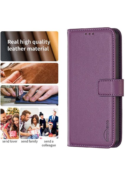 Tecno Spark 10C Cüzdan Iş Deri Çanta Çok Renkli Için Flip Case (Yurt Dışından)