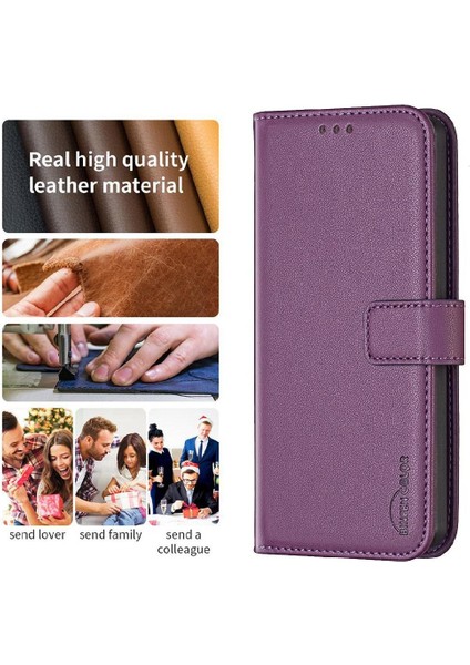Oneplus 12 5g Için Flip Case Cüzdan Iş Çoklu Kart Yuvası Deri Kılıf (Yurt Dışından)