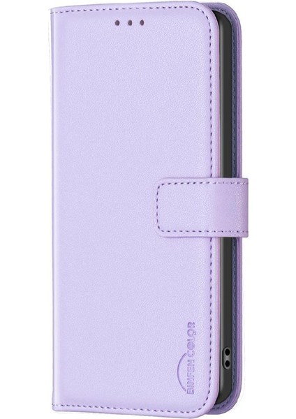 IPhone 15 Pro Max Çoklu Kart Yuvası Iş Deri Çanta Için Flip Case (Yurt Dışından)