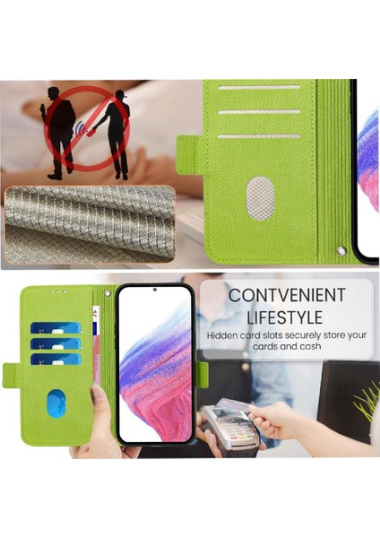 Oneplus Nord Ce 3 5g Pu Deri Manyetik Cüzdan Kredi Kartı ile (Yurt Dışından)