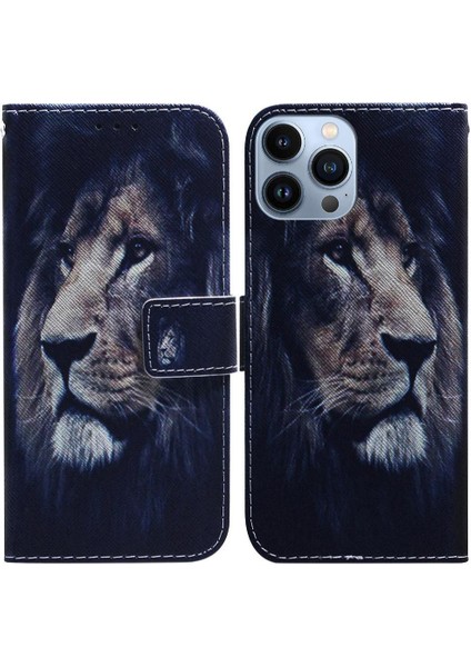 IPhone 15 Pro Max Pu Deri Manyetik Kapatma Kart Yuvaları Için Flip Case (Yurt Dışından)