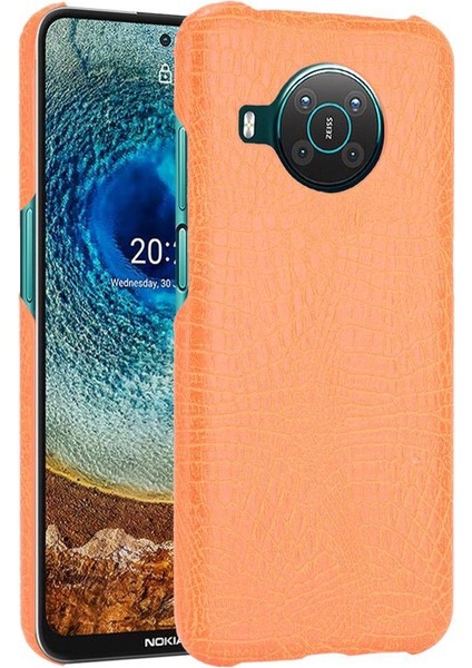 Nokia X10/X20 Klasik Timsah Moda Anti Için Şık Klasik Kılıf (Yurt Dışından)