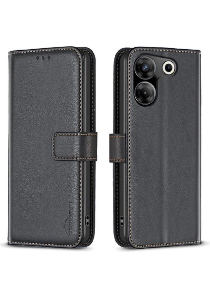Tecno Camon 20 Pro 5g Iş Cüzdan Deri Kılıf Için Flip Case Çok (Yurt Dışından)