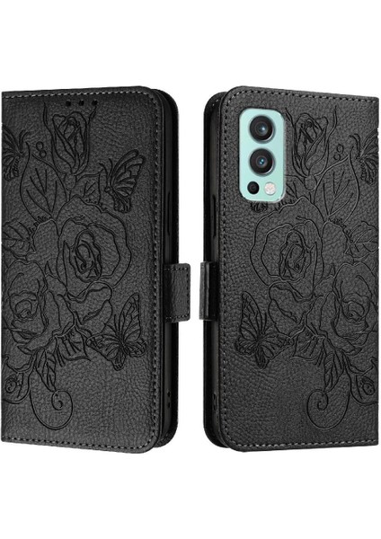 Kredi Kartı Yuvası ile Oneplus Nord 2 Pu Deri Manyetik Cüzdan Için Kılıf (Yurt Dışından)