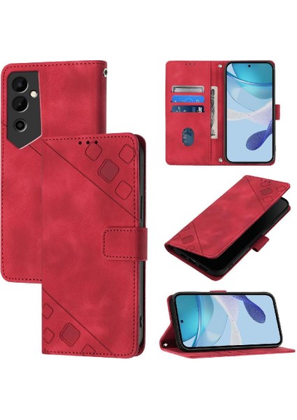 Tecno Pova Neo 2 Için Kılıf Cüzdan Kapak Çevirin Kart Tutucu Manyetik Deri (Yurt Dışından)