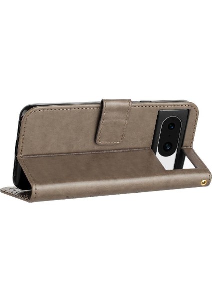 Google Piksel 8 Kickstand Bilek Kayışı Kart Tutucu Manyetik Pu Için Filp Durumda (Yurt Dışından) fırsatları