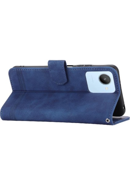 Realme C30 Nakit Cep Manyetik Kapatma Premium Bileklik Için Flip Case (Yurt Dışından) fırsatları
