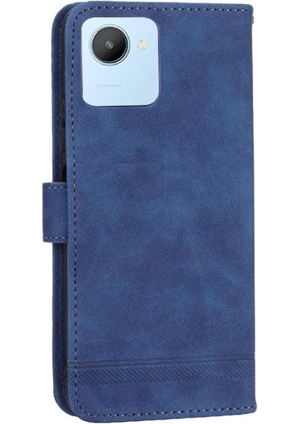 Realme C30 Nakit Cep Manyetik Kapatma Premium Bileklik Için Flip Case (Yurt Dışından) indirimleri