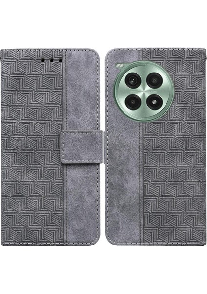 Oneplus Ace 3 Pro Flip Için Flip Case Folio Premium Pu Deri Cüzdan Kapak (Yurt Dışından)