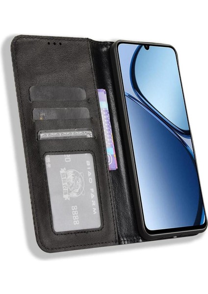 Realme C63 4g Cüzdan Pu Deri Manyetik Kapatma Için Kılıf (Yurt Dışından) fırsatları
