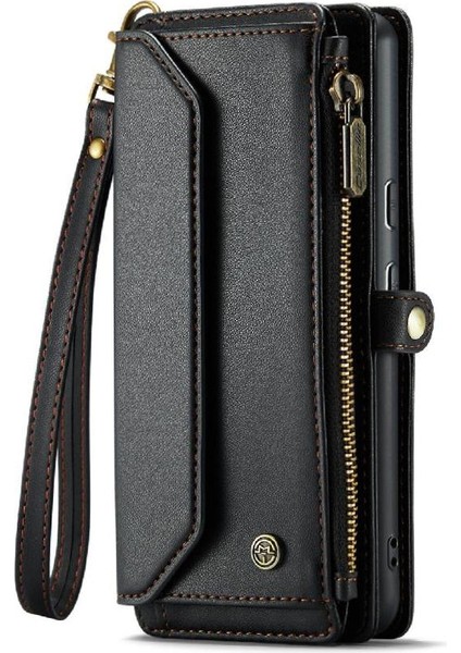 Google Piksel 9 Pro Xl Için Crossbody Durumda Rfıd Engelleme Durumda Cüzdan Fermuar (Yurt Dışından)