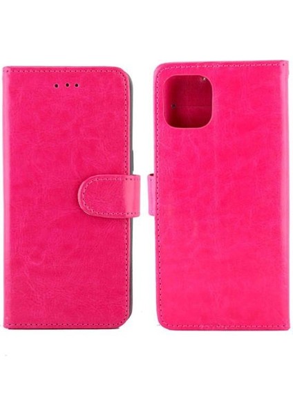 IPhone 11 Için Flip Case Pro Max Darbeye Pu Deri Kickstand Kart (Yurt Dışından)