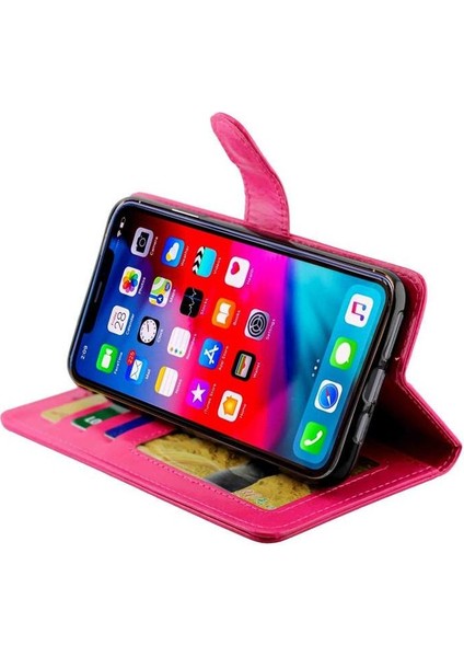 IPhone 11 Için Flip Case Pro Max Darbeye Pu Deri Kickstand Kart (Yurt Dışından) modelleri
