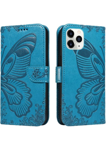 Kredi Kartı Yuvası ile IPhone 11 Pro Max Için Flip Case Ayrılabilir El Yüksek (Yurt Dışından)