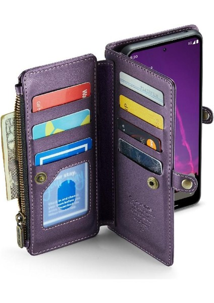 Google Piksel 9 Pro Xl Için Crossbody Durumda Rfıd Engelleme Durumda Cüzdan Fermuar (Yurt Dışından) indirimleri