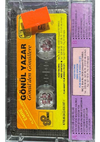 Gönül Yazar Gönülden Gönüllere Kaset fiyatları