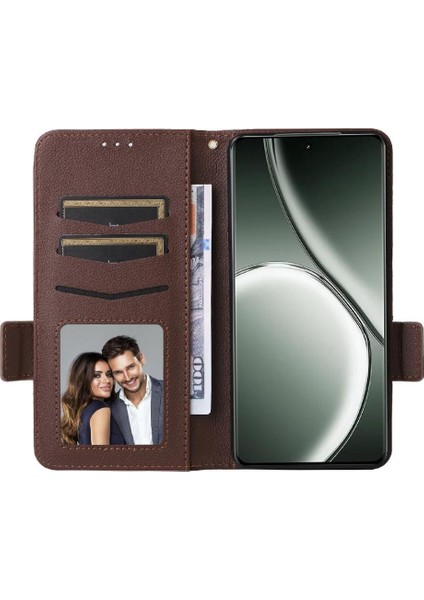 Realme Gt 6 Için Flip Case Pu Deri Manyetik Cüzdan Yan Toka Kartı (Yurt Dışından) modelleri
