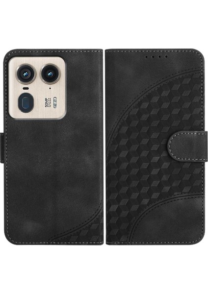Motorola Moto X50 Ultra Pu Deri Flip Kapak Için Flip Case Darbeye (Yurt Dışından)