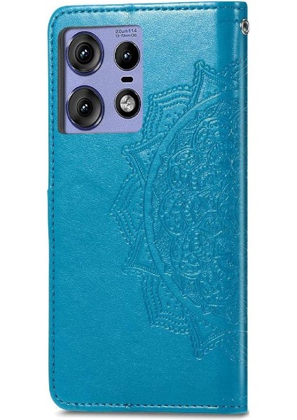 Motorola Kenar 50 Pro Basit Iş Darbeye Deri Için Flip Case (Yurt Dışından)
