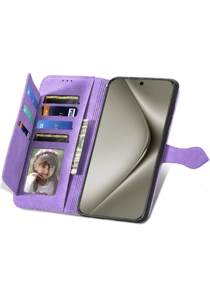 Huawei Pura 70 Pro Iş Için Flip Case Çok Renkli Flip Fermuar Tarzı (Yurt Dışından) fırsatları