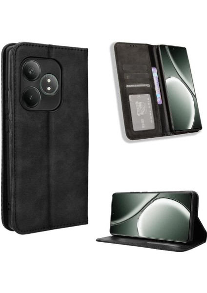 Realme Gt Neo 6 Manyetik Kapatma Cüzdan Pu Deri Için Kılıf (Yurt Dışından) fırsatları