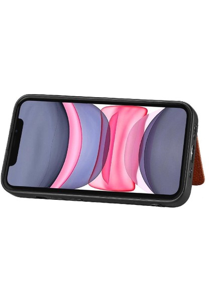 IPhone 11 Için Kılıf Komple Kamera Güvenlik Manyetik Kart Tutucu Rfıd Standı (Yurt Dışından) fiyatları