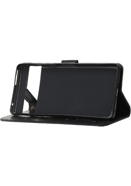 Google Pixel 7 Pro Manyetik Kapatma Kickstand Kart Tutucu Pu Için Filp Durumda (Yurt Dışından) modelleri