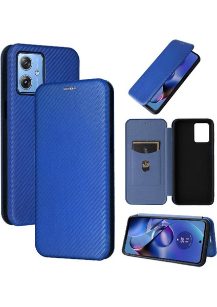 Motorola Moto G54 5g Kart Ekleme Deri Folio Flip Case Için Flip Case (Yurt Dışından)