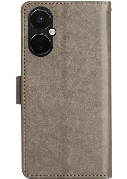 Oneplus Nord Ce3 Manyetik Kapatma Pu Deri Bilek Kayışı Için Filp Durumda (Yurt Dışından)