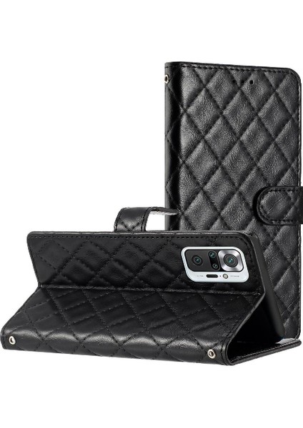 Xiaomi Redmi Not 10 Için Flip Case Pro Kickstand Kart Yuvaları Tutucu Folio (Yurt Dışından) fırsatları