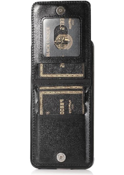 Huawei P40 Manyetik Toka Kickstand Vaka Cüzdan Kartı ile Uyumlu (Yurt Dışından) fırsatları