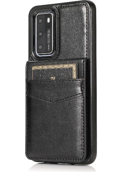 Huawei P40 Manyetik Toka Kickstand Vaka Cüzdan Kartı ile Uyumlu (Yurt Dışından) indirimleri