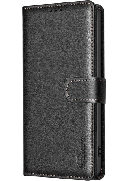 Motorola Moto Kenar 50 Pro Manyetik Pu Deri Cüzdan Kart Için Flip Case (Yurt Dışından)