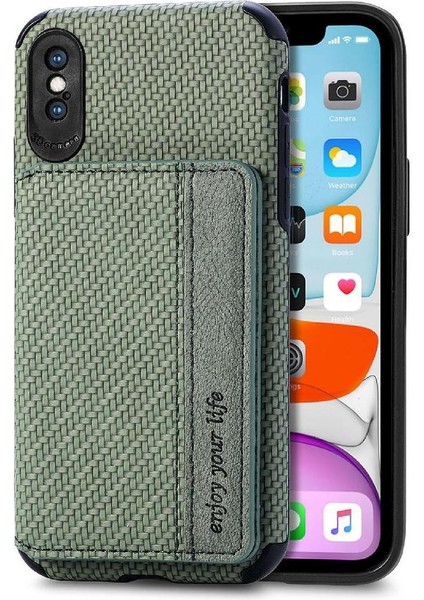IPhone Xs Max Rfıd Engelleme Standı Fonksiyonu Manyetik Kart Tutucu (Yurt Dışından)