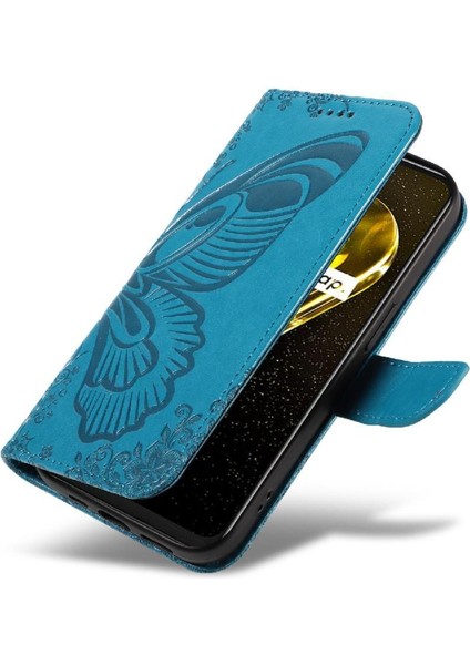 Kredi Kartı Yuvası Ayrılabilir El Kayışı ile Reamle 9i 5g Için Flip Case (Yurt Dışından) fırsatları